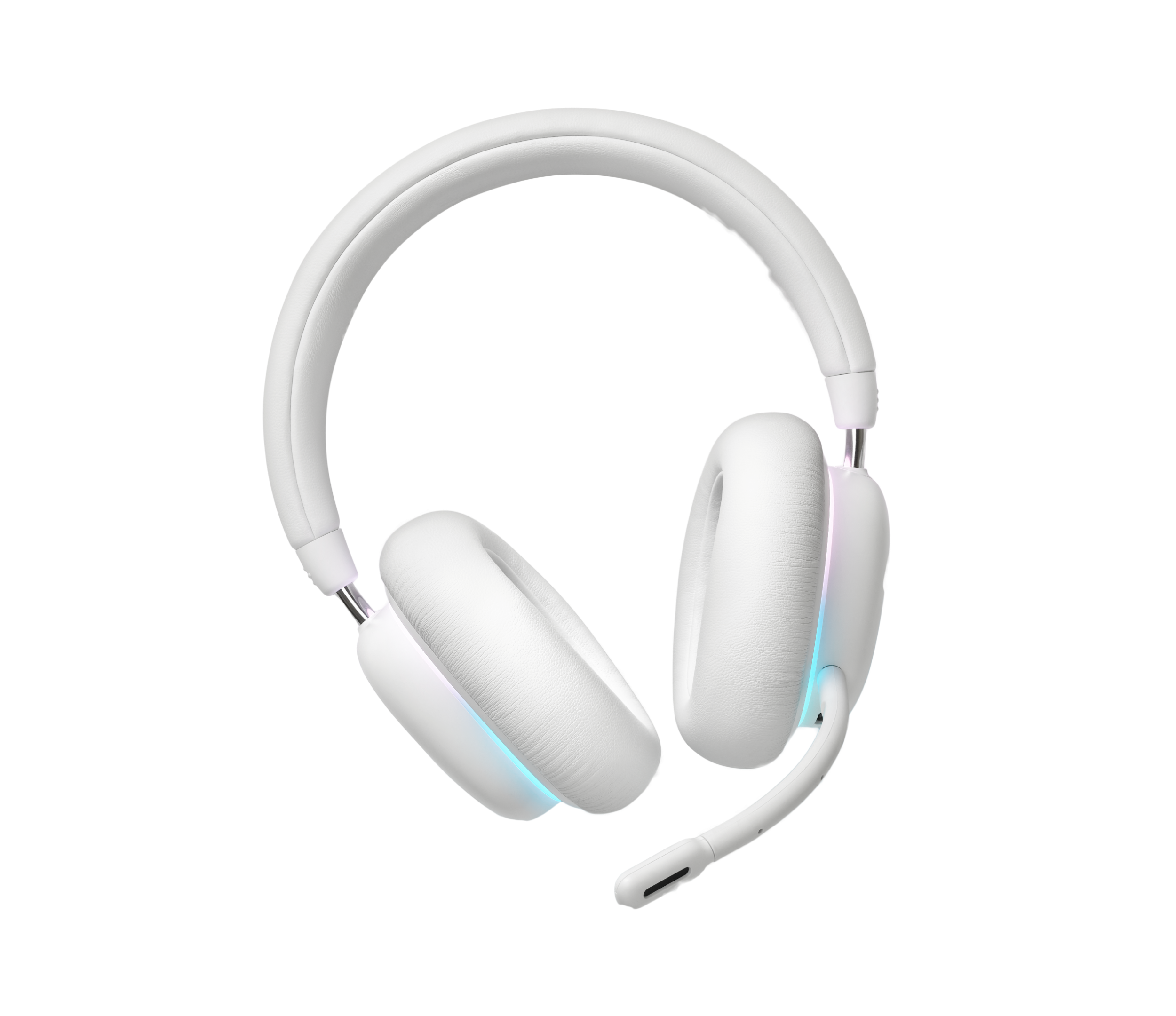 Ear Pads and Boom - Aurora Collection - White - View 2