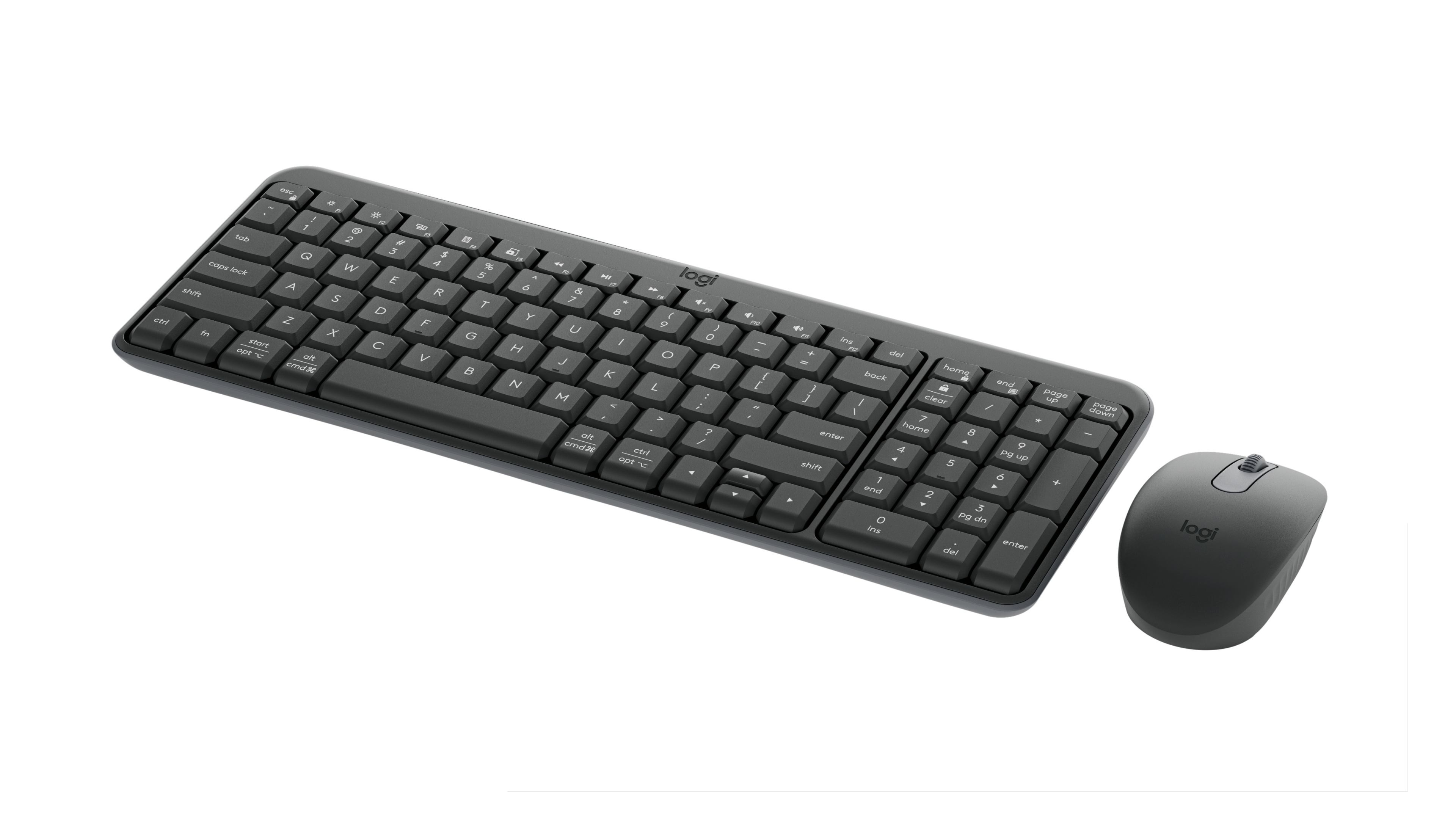 MK250 Compact Bluetooth® Wireless Combo - Graphite - English US (QWERTY) - View 4