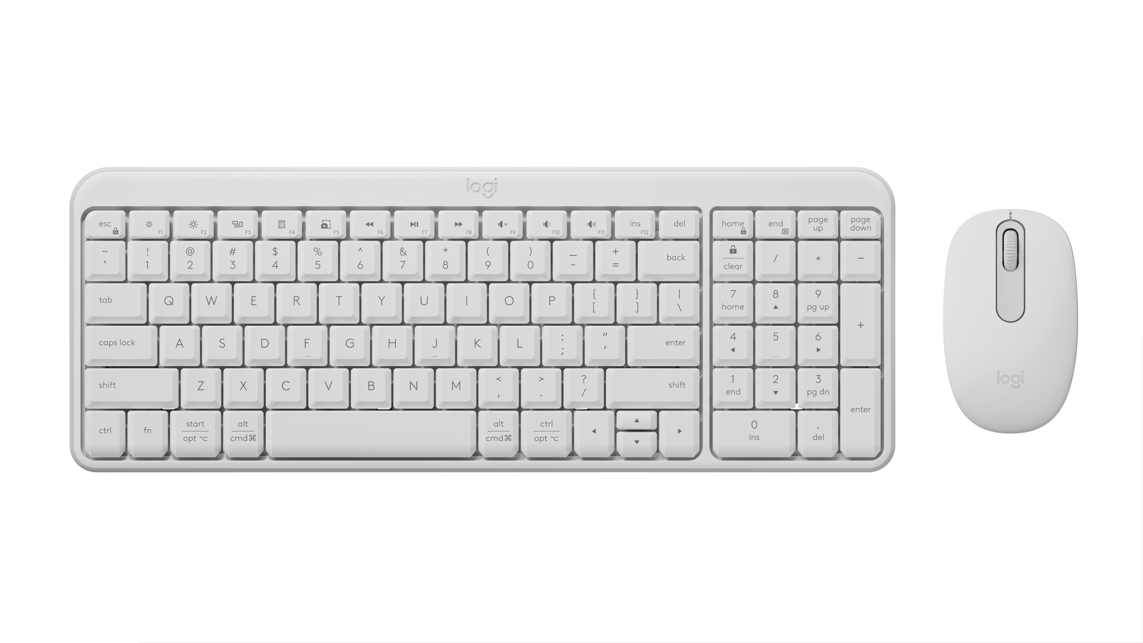 MK250 Compact Bluetooth® Wireless Combo - Graphite - English US (QWERTY) - View 6