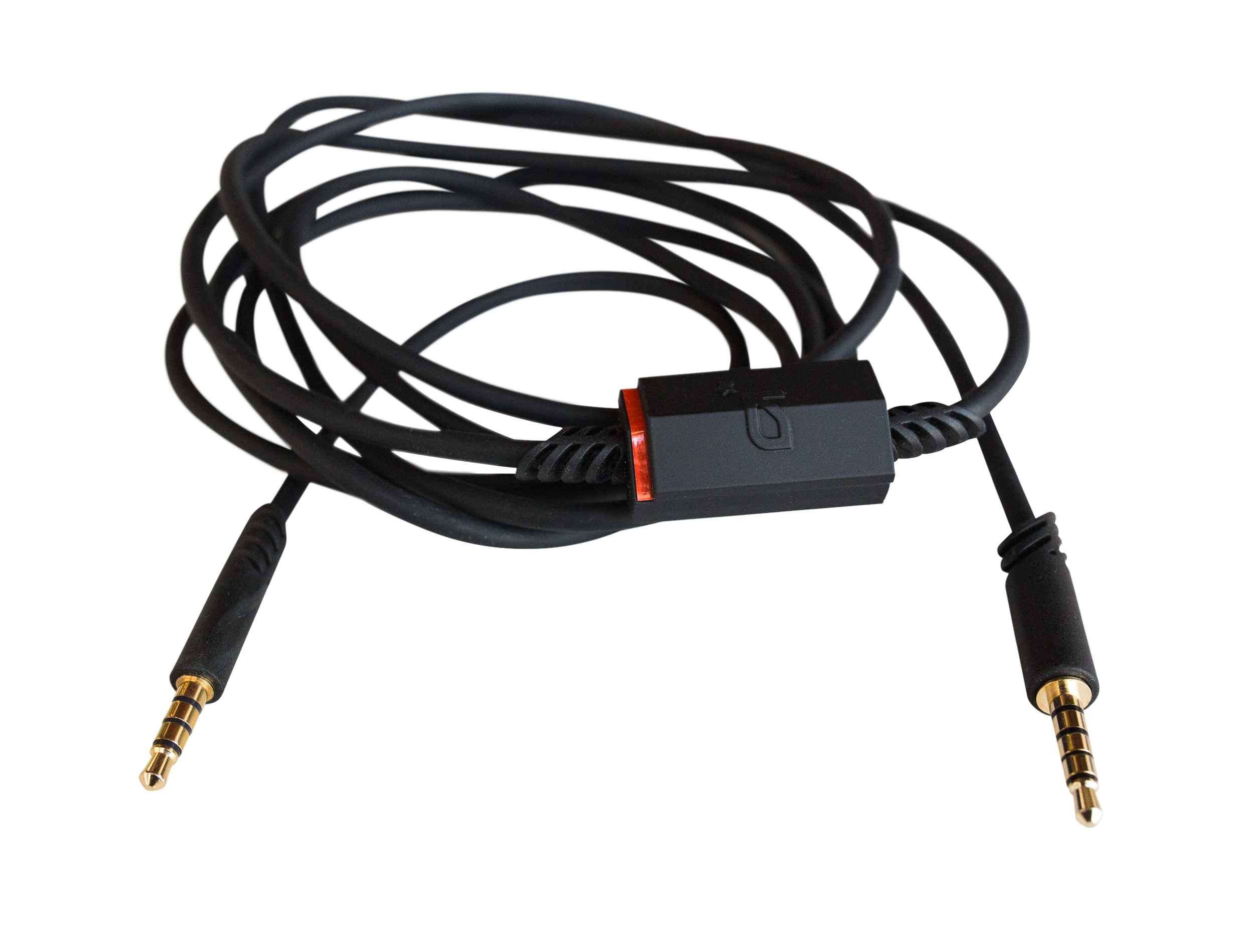 2.0m A40 Inline Mute Cable - Black - View 2