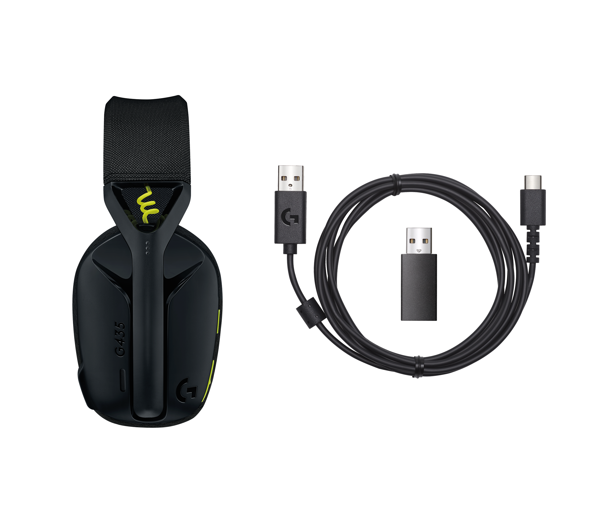 G435 - Black and Neon Yellow - View 3
