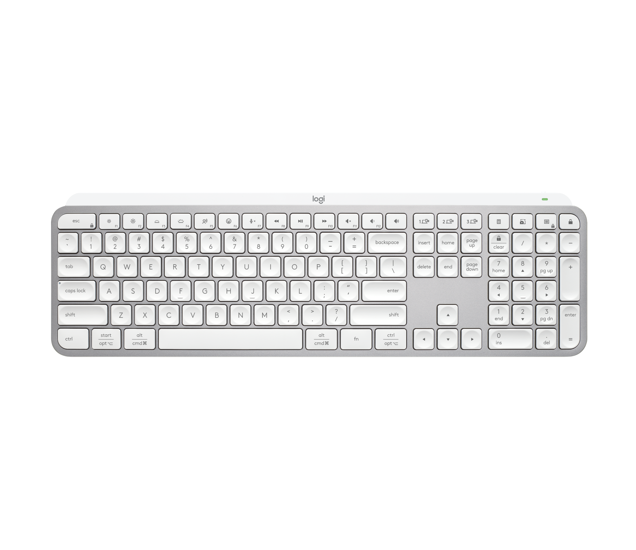 Refurbished MX Keys S Keyboard - Black - English US (QWERTY) - View 5
