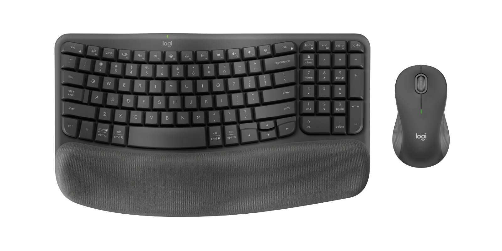 Wave Keys MK670 Combo - Graphite - English US (QWERTY)