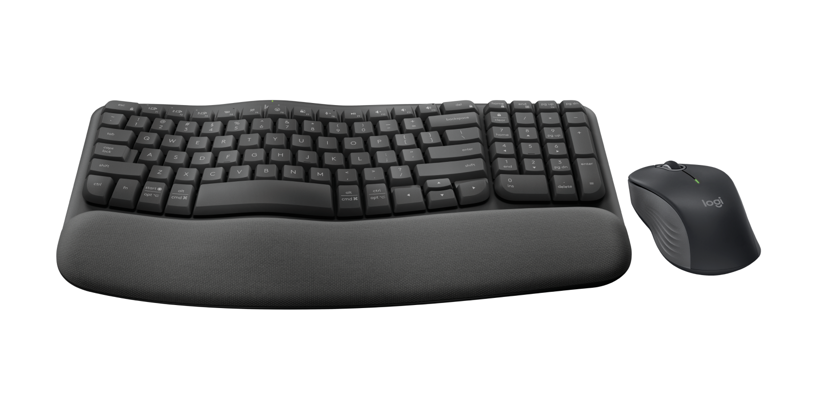 Wave Keys MK670 Combo - Graphite - English US (QWERTY) - View 2
