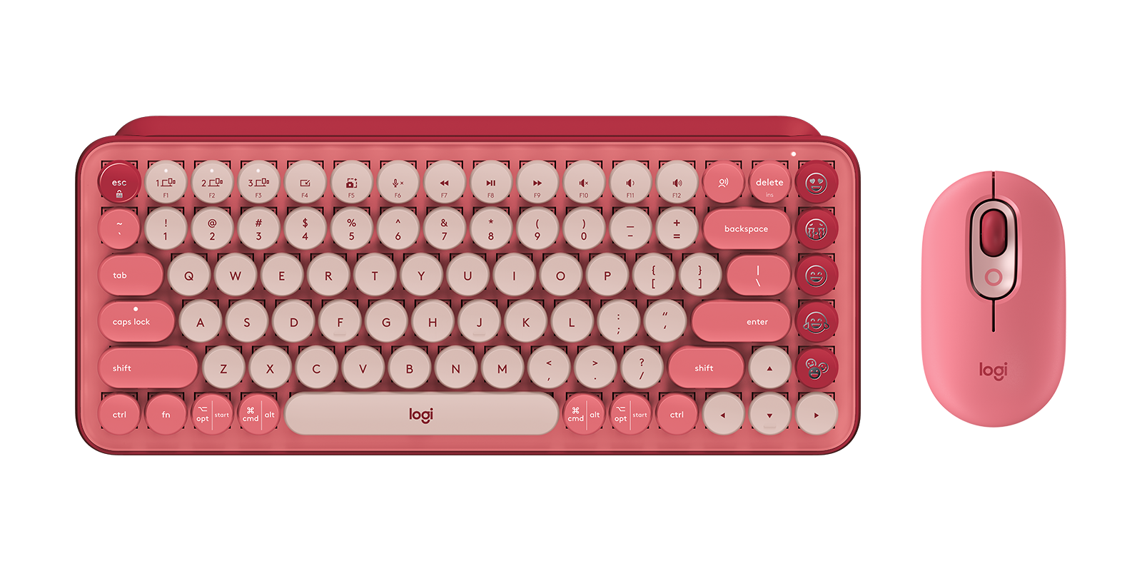POP Keys + POP Mouse - Heartbreaker - English US (QWERTY)