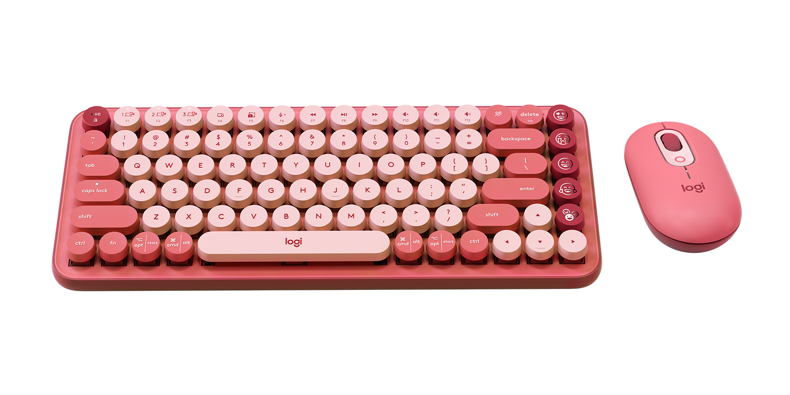 POP Keys + POP Mouse - Heartbreaker - English US (QWERTY) - View 2