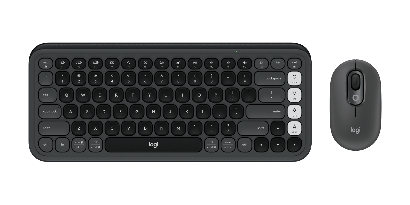 POP Icon Combo - Graphite & White - English US (QWERTY)