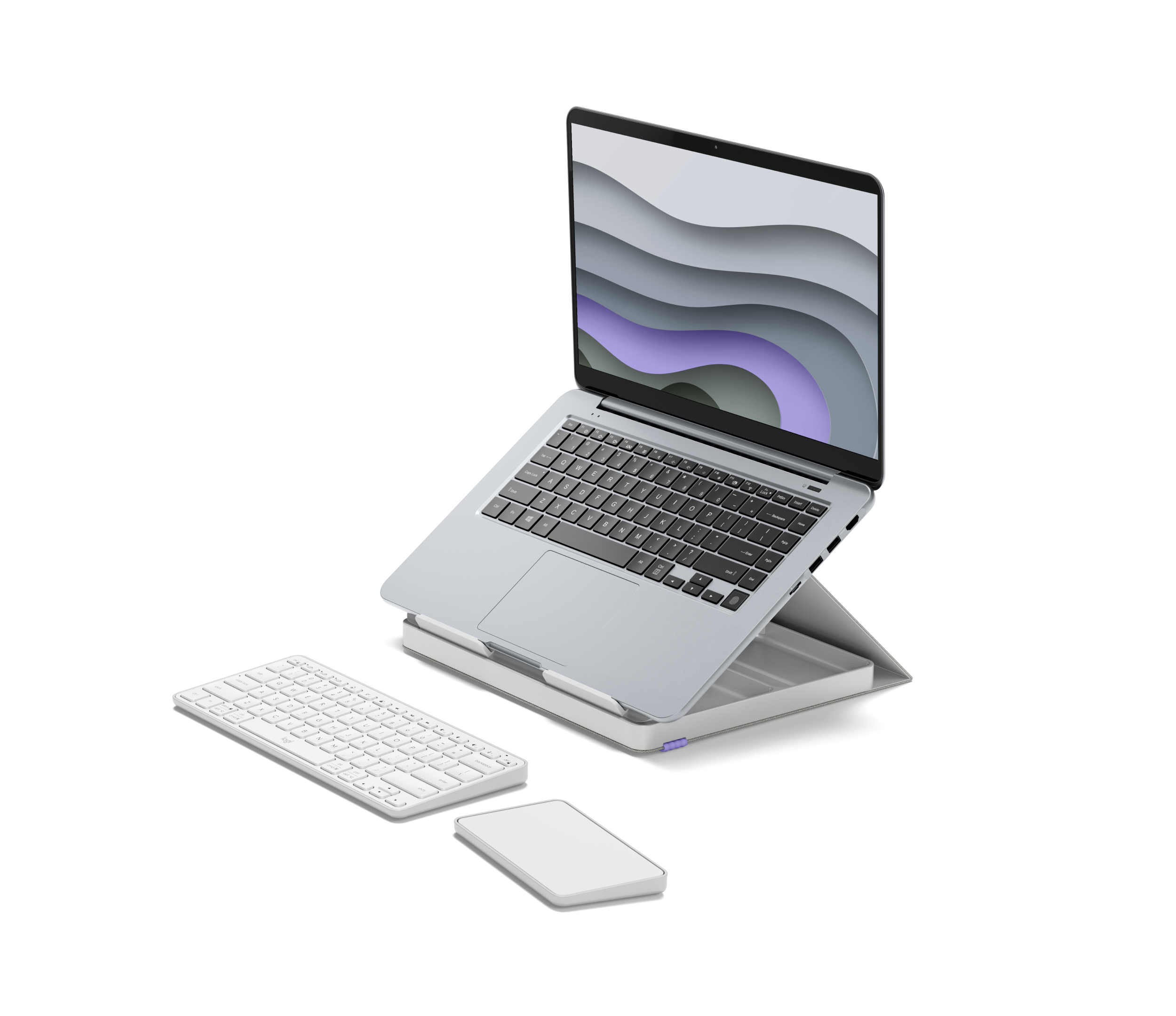 Casa Pop-Up Desk - Nordic Calm - English US (QWERTY)
