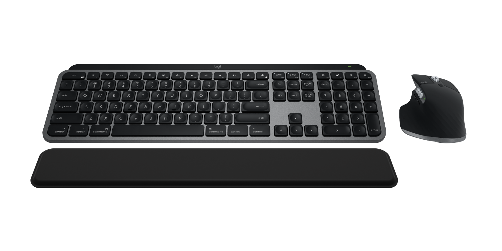 MX Keys S Combo for Mac - Space Gray - English US (QWERTY) - View 2