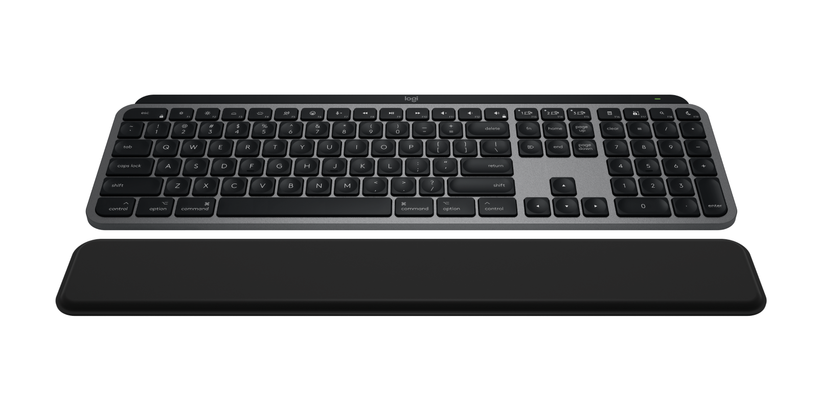 MX Keys S Combo for Mac - Space Gray - English US (QWERTY) - View 3