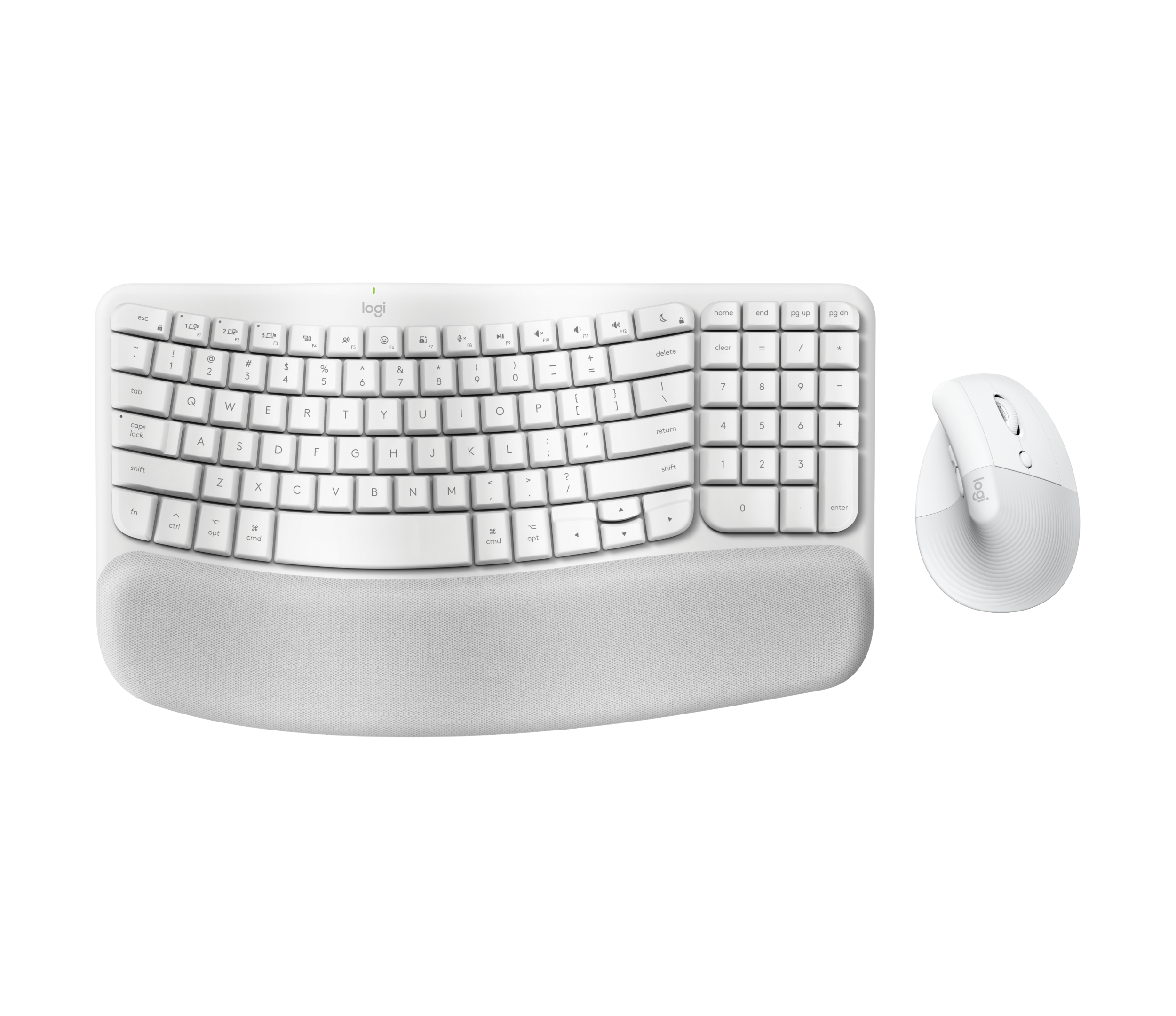 Wave Keys and Lift Combo for Mac - Off-white - English US (QWERTY)