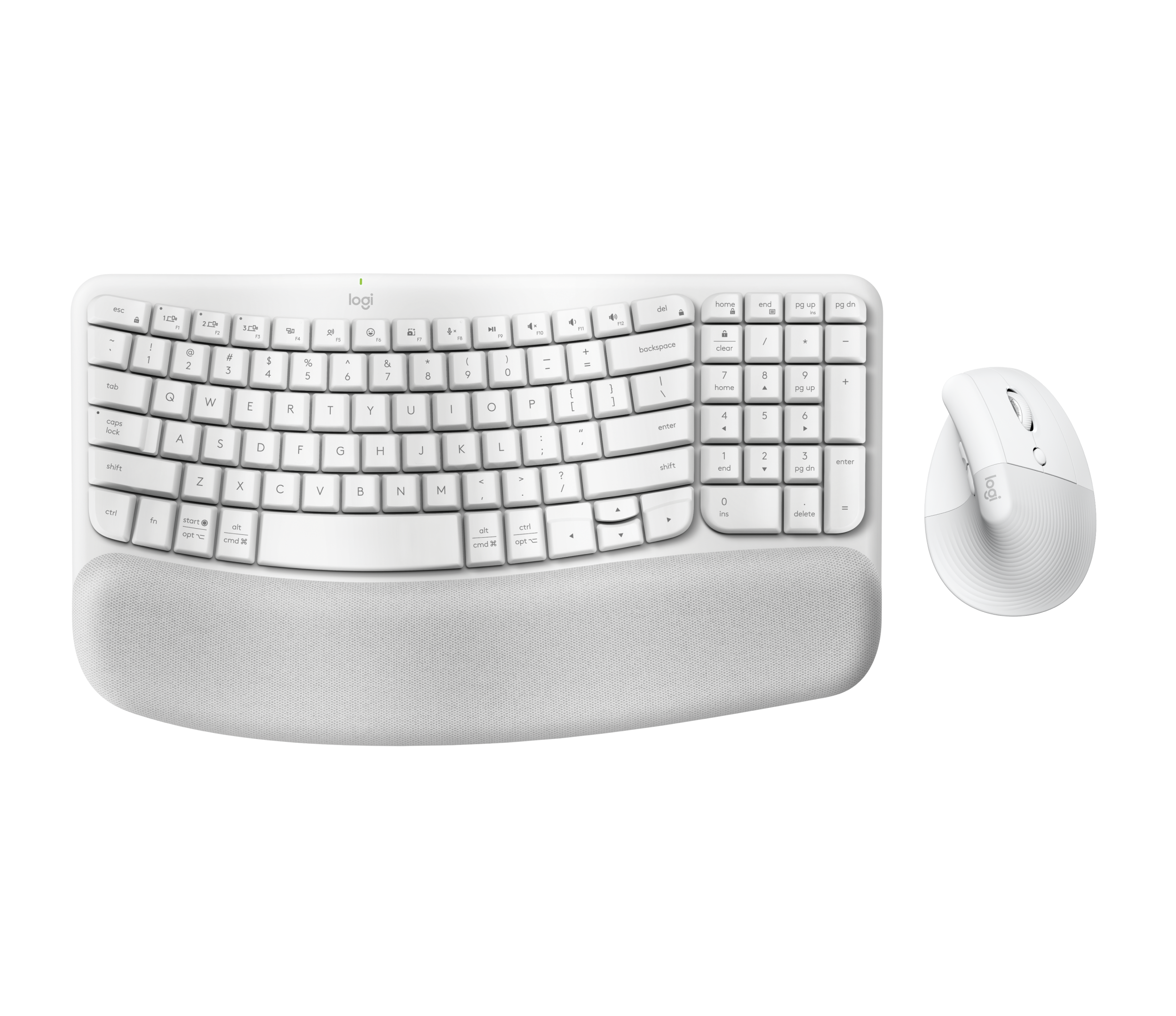 Wave Keys and Lift Combo - Graphite - English US (QWERTY) - View 6