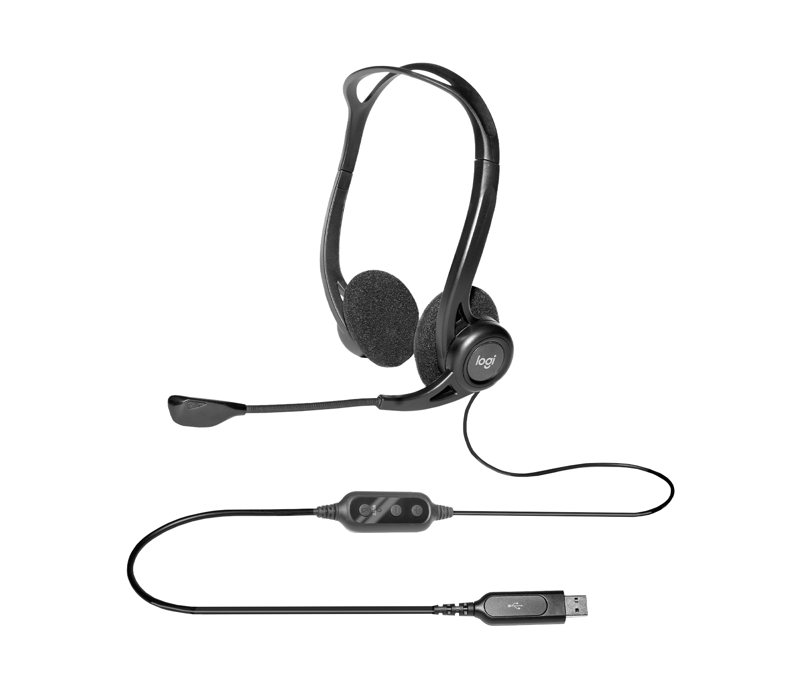 960 USB Headset - Black - View 4