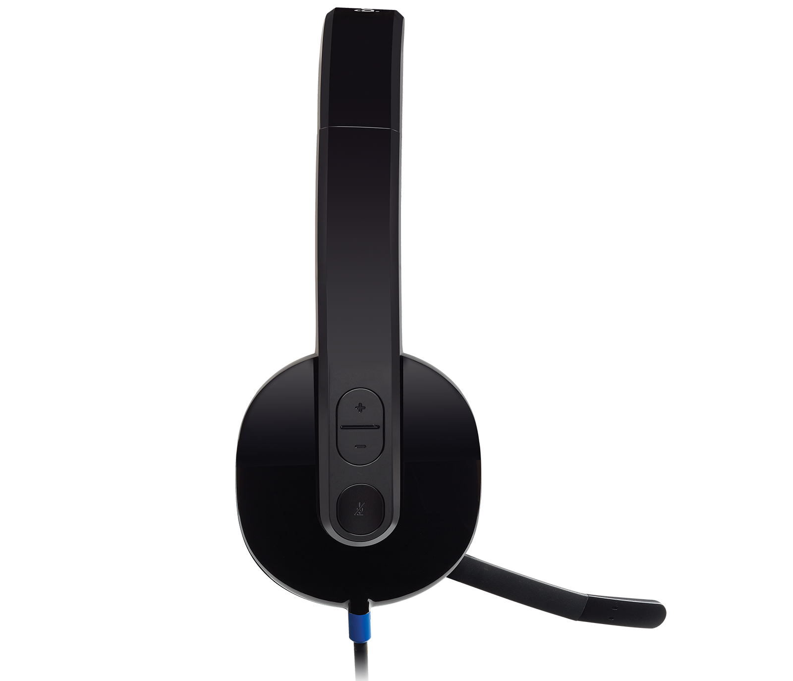 H540 USB COMPUTER HEADSET - Black - View 3