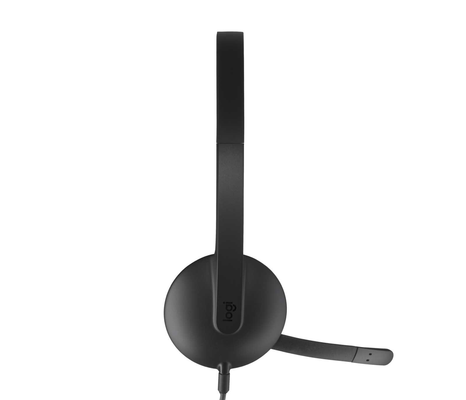 H340 USB Computer Headset - Black - View 4