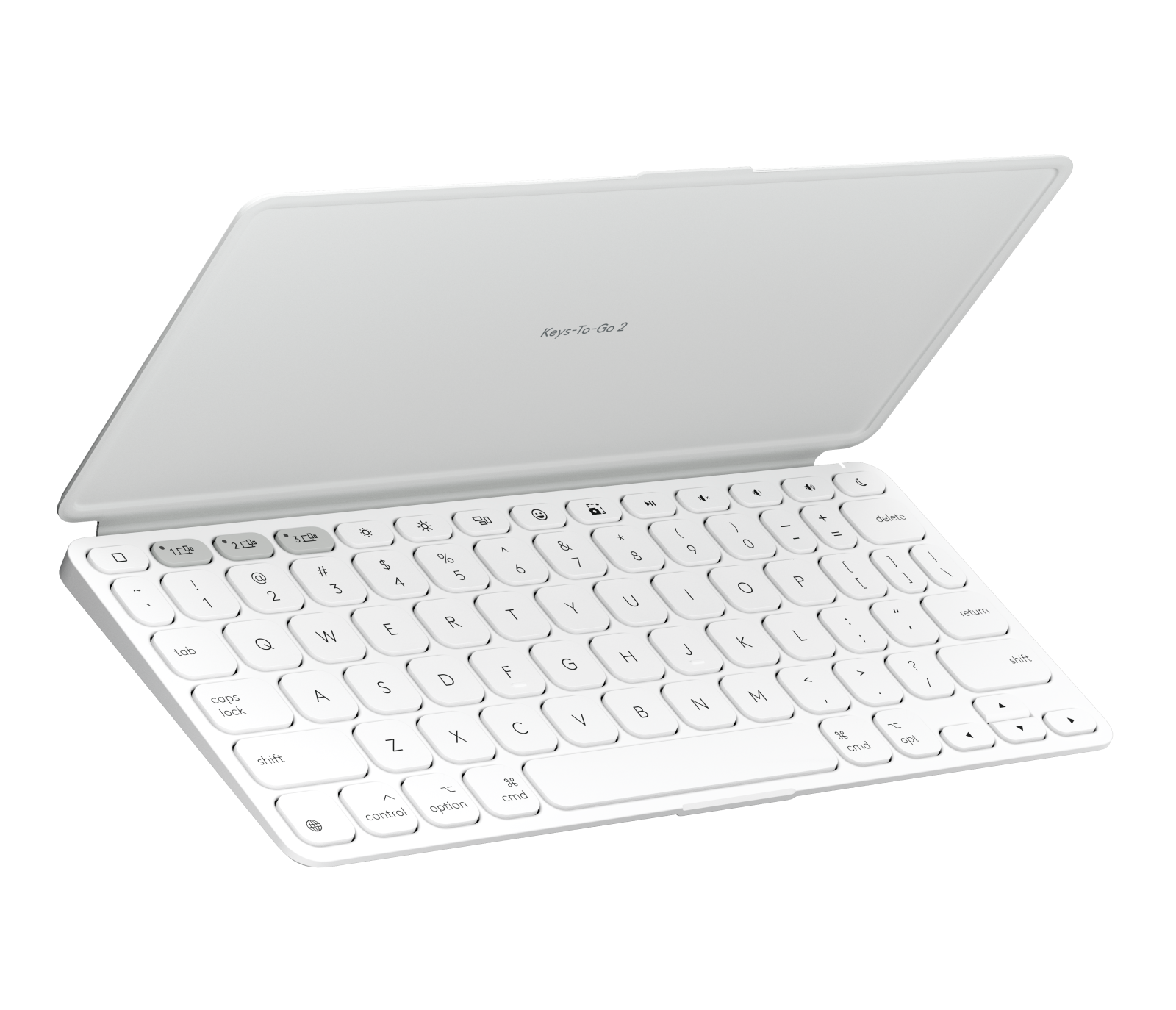 Keys-To-Go 2 for iPad - Pale Gray - English US (QWERTY)