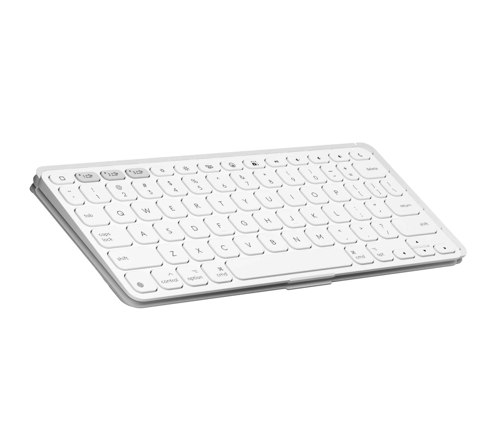 Keys-To-Go 2 for iPad - Pale Gray - English US (QWERTY) - View 5