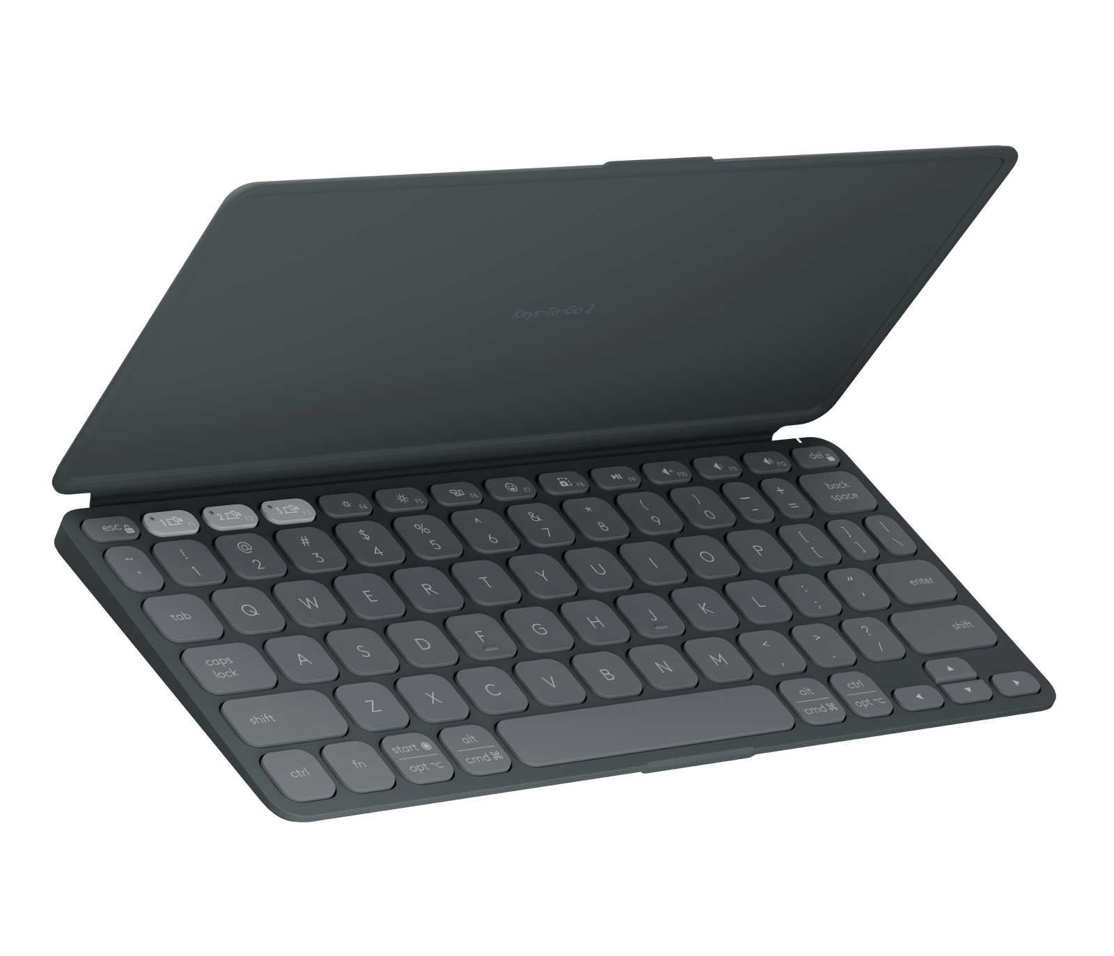 Keys-To-Go 2 - Graphite - English US (QWERTY)