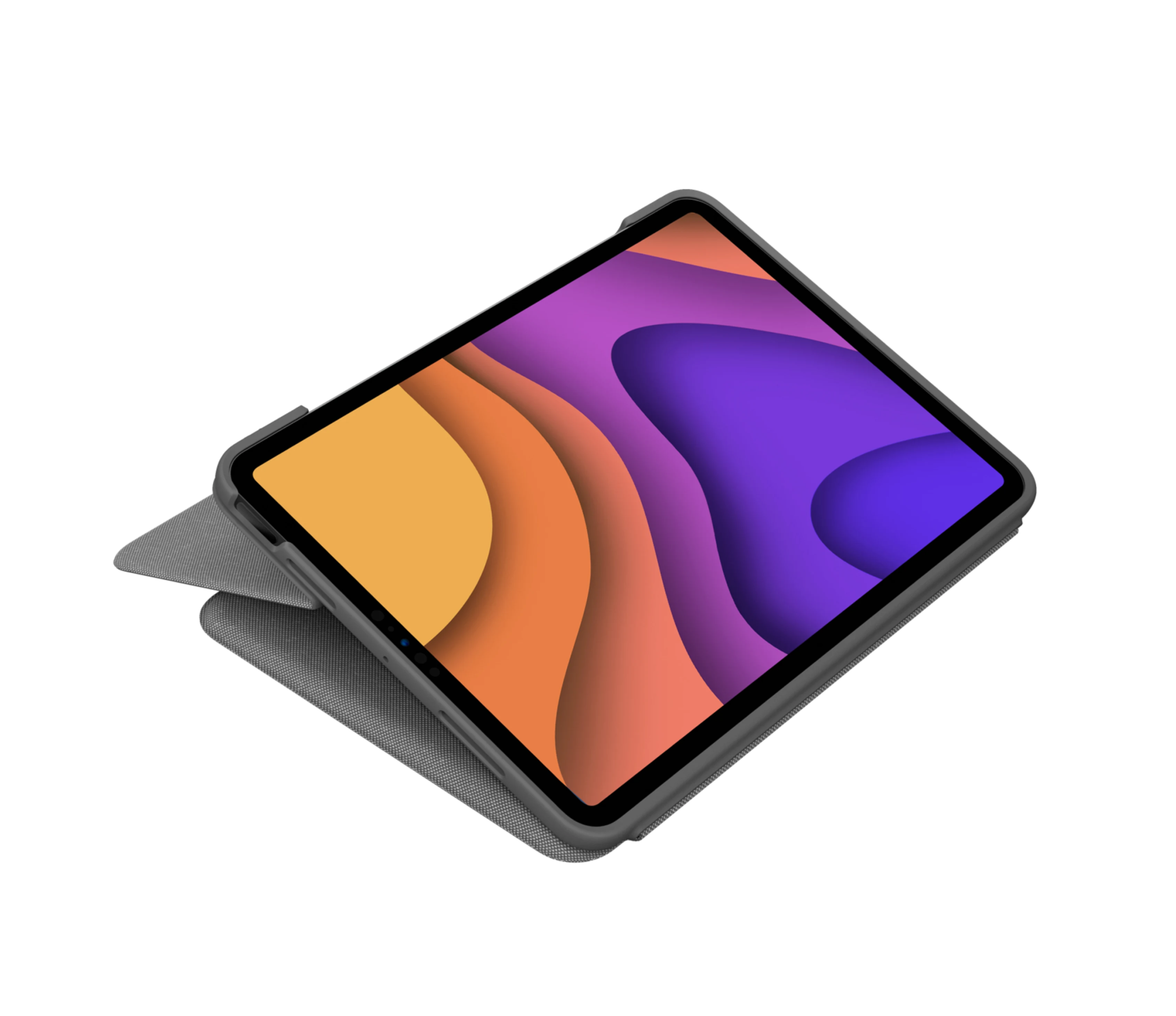 Refurbished Folio Touch for iPad Air & Pro - Oxford Grey - English US (QWERTY) - View 3