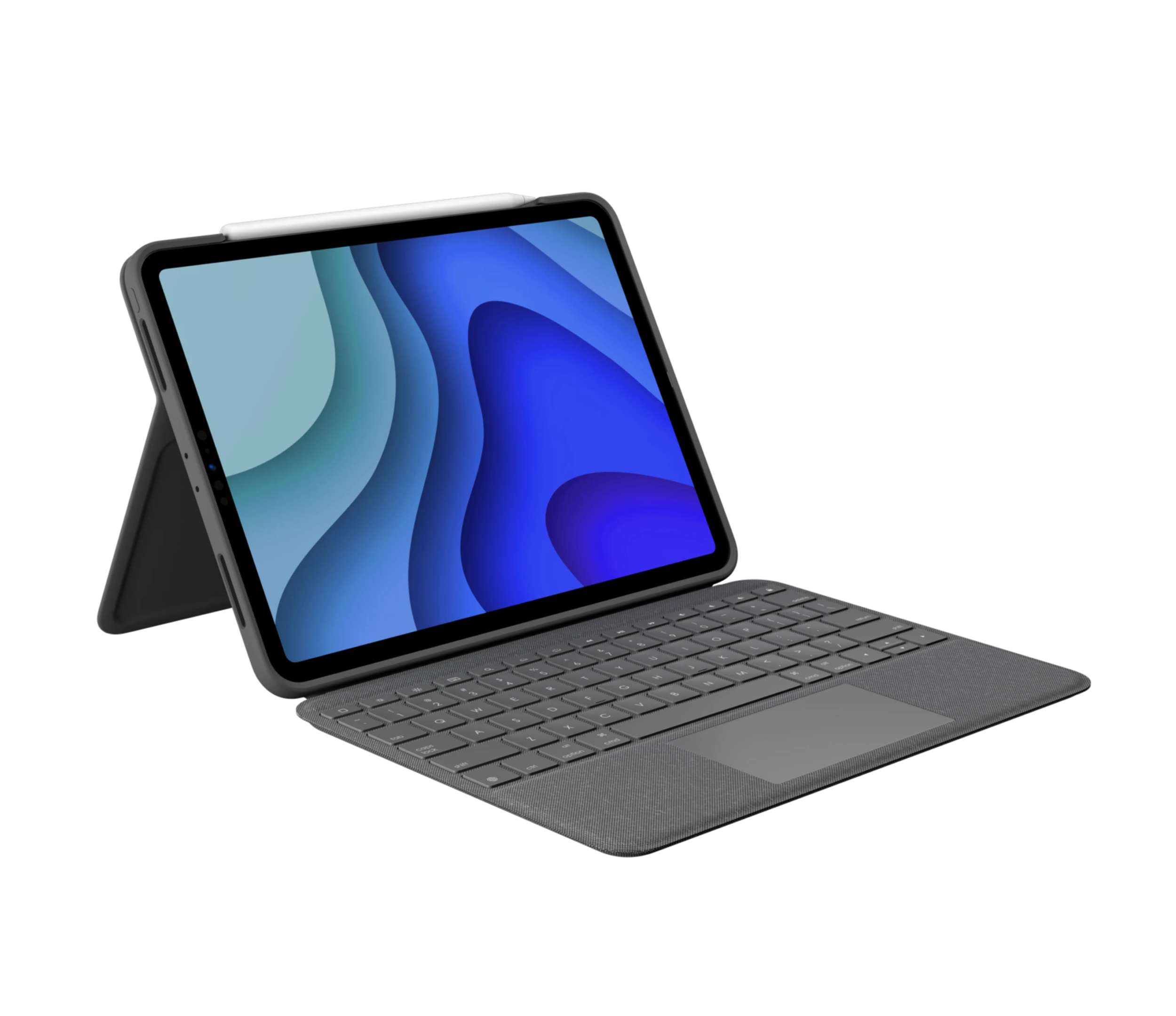 Refurbished Folio Touch for iPad Air & Pro - Oxford Grey - English US (QWERTY) - View 5