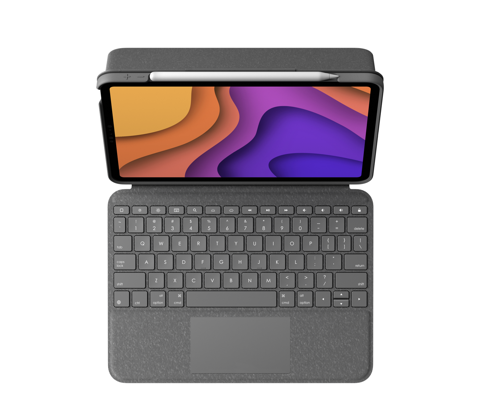 Folio Touch - Oxford Grey - English US (QWERTY) - View 2