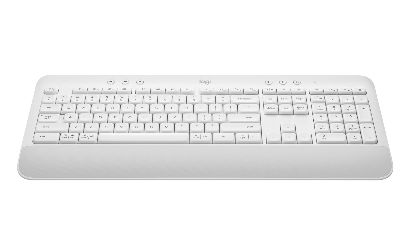 Signature K650 - Off-white - English US (QWERTY) - View 2