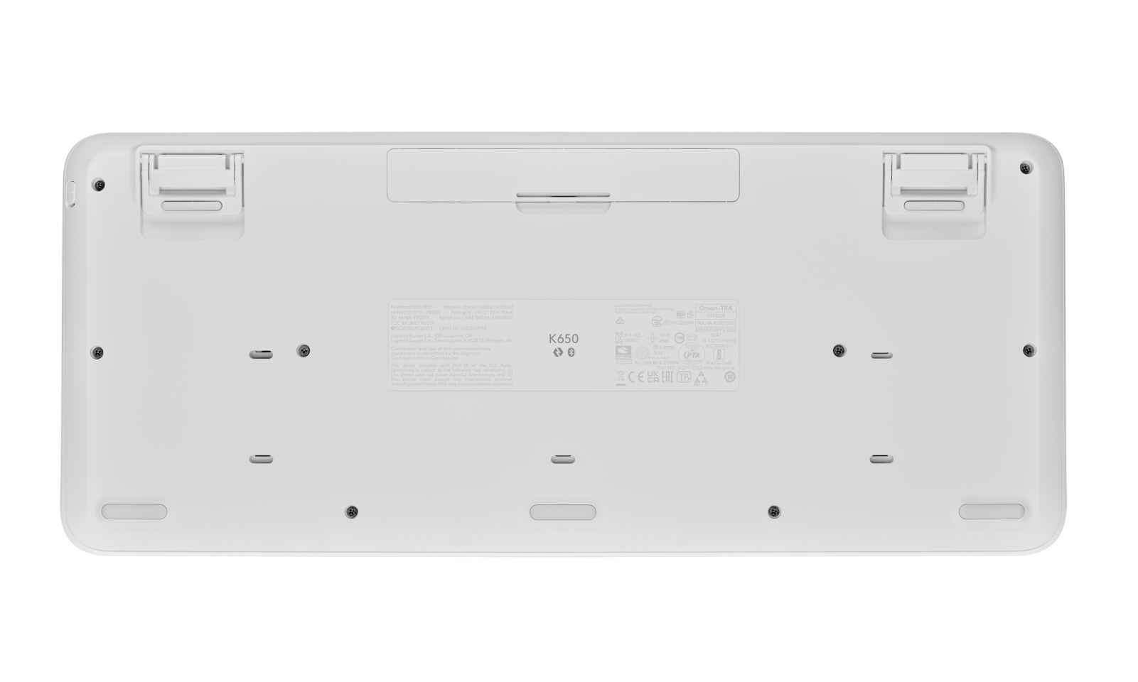 Signature K650 - Off-white - English US (QWERTY) - View 6