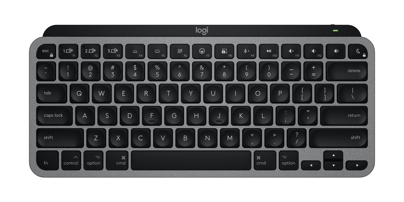 MX Keys Mini for Mac - Space Gray - English US (QWERTY)