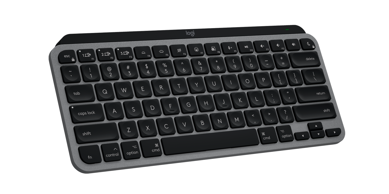 MX Keys Mini for Mac - Space Gray - English US (QWERTY) - View 4