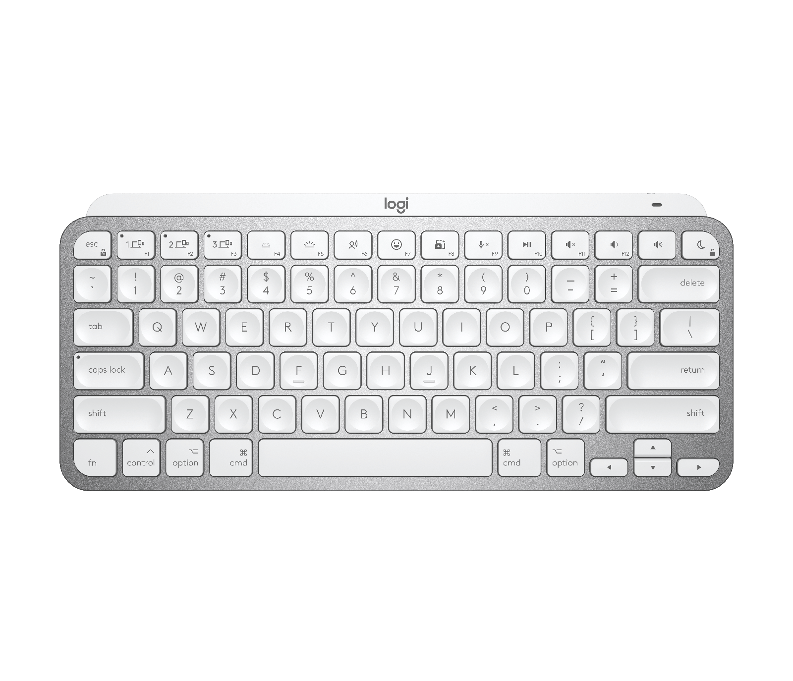 MX Keys Mini for Mac - Space Gray - English US (QWERTY) - View 6