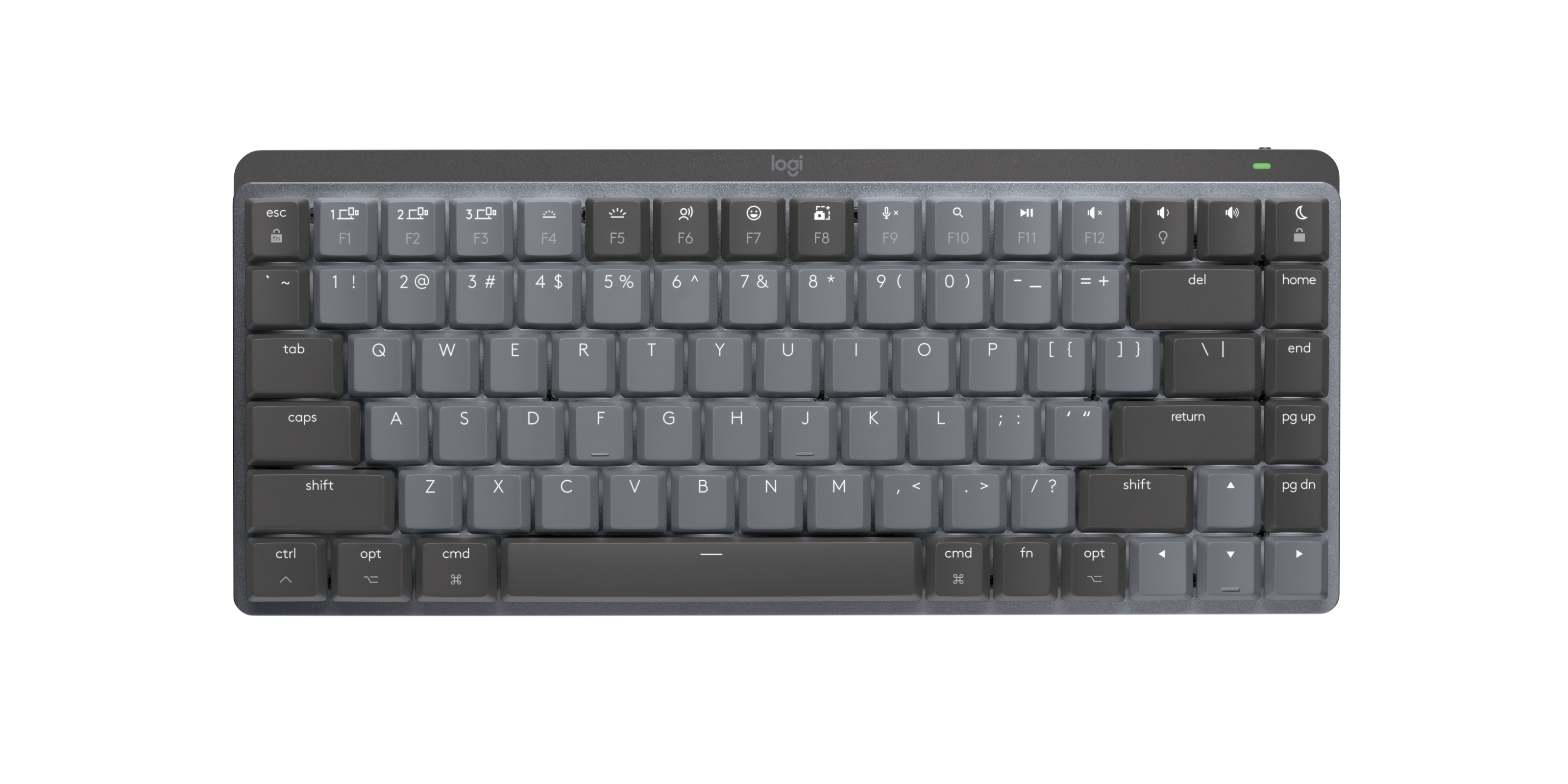 MX Mechanical Mini for Mac - Space Gray - English US (QWERTY)