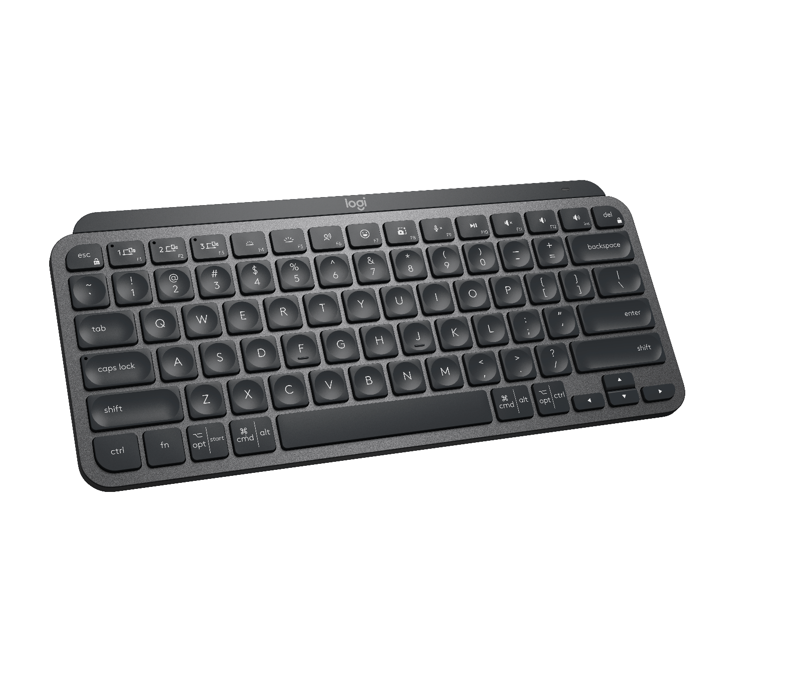 MX Keys Mini - Graphite - English US (QWERTY) - View 4