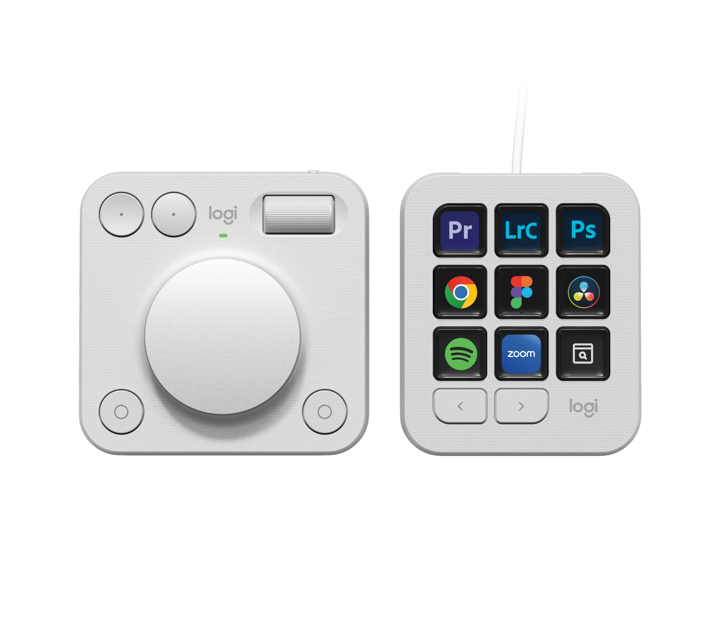 MX Creative Console - Pale Grey