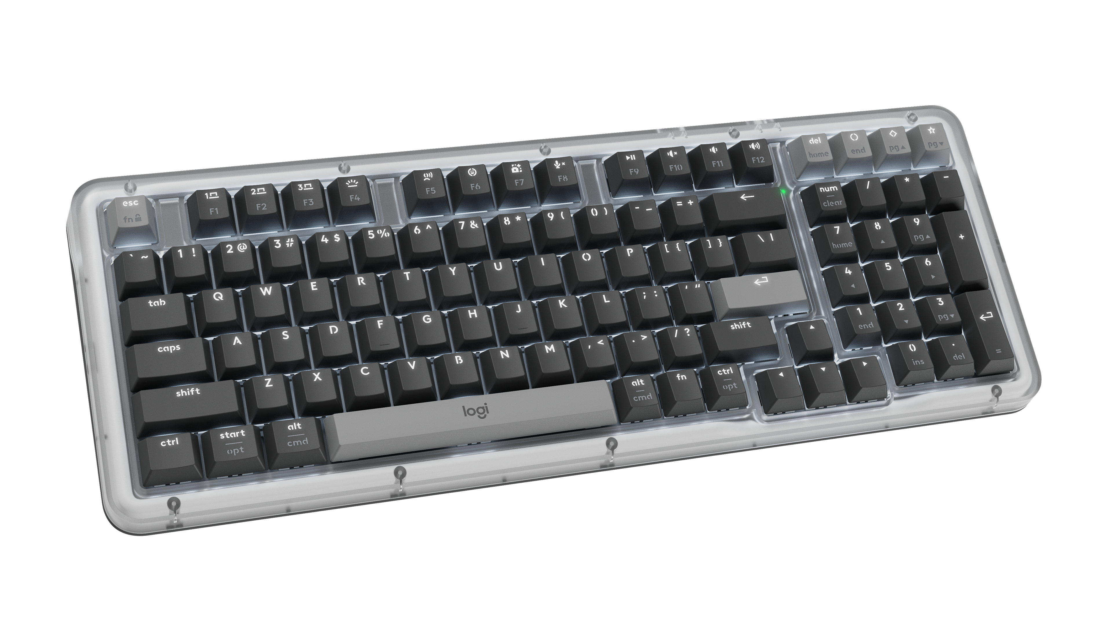 Alto Keys K98M - Graphite - English US (QWERTY) - View 3