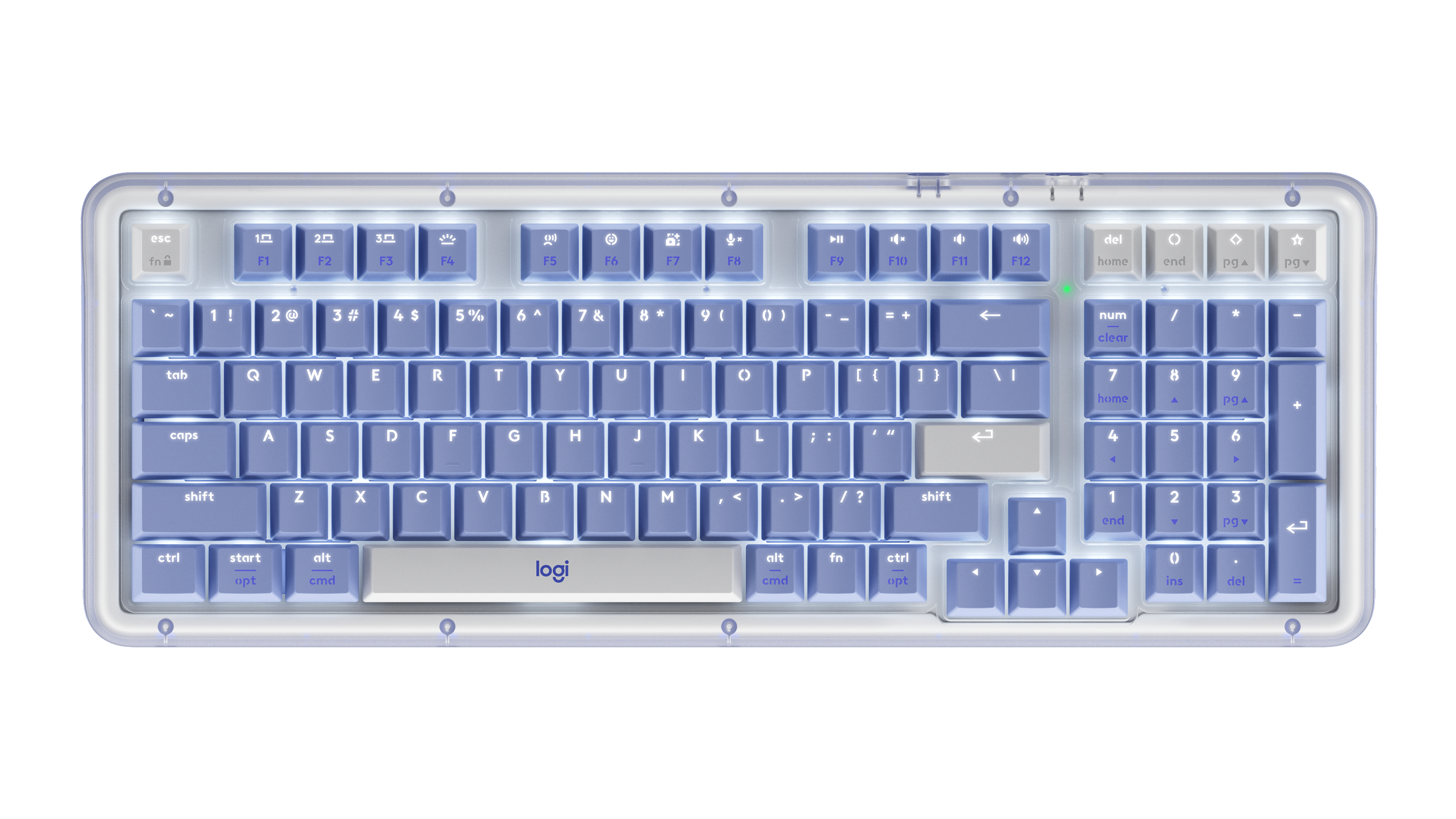 Alto Keys K98M - Graphite - English US (QWERTY) - View 6
