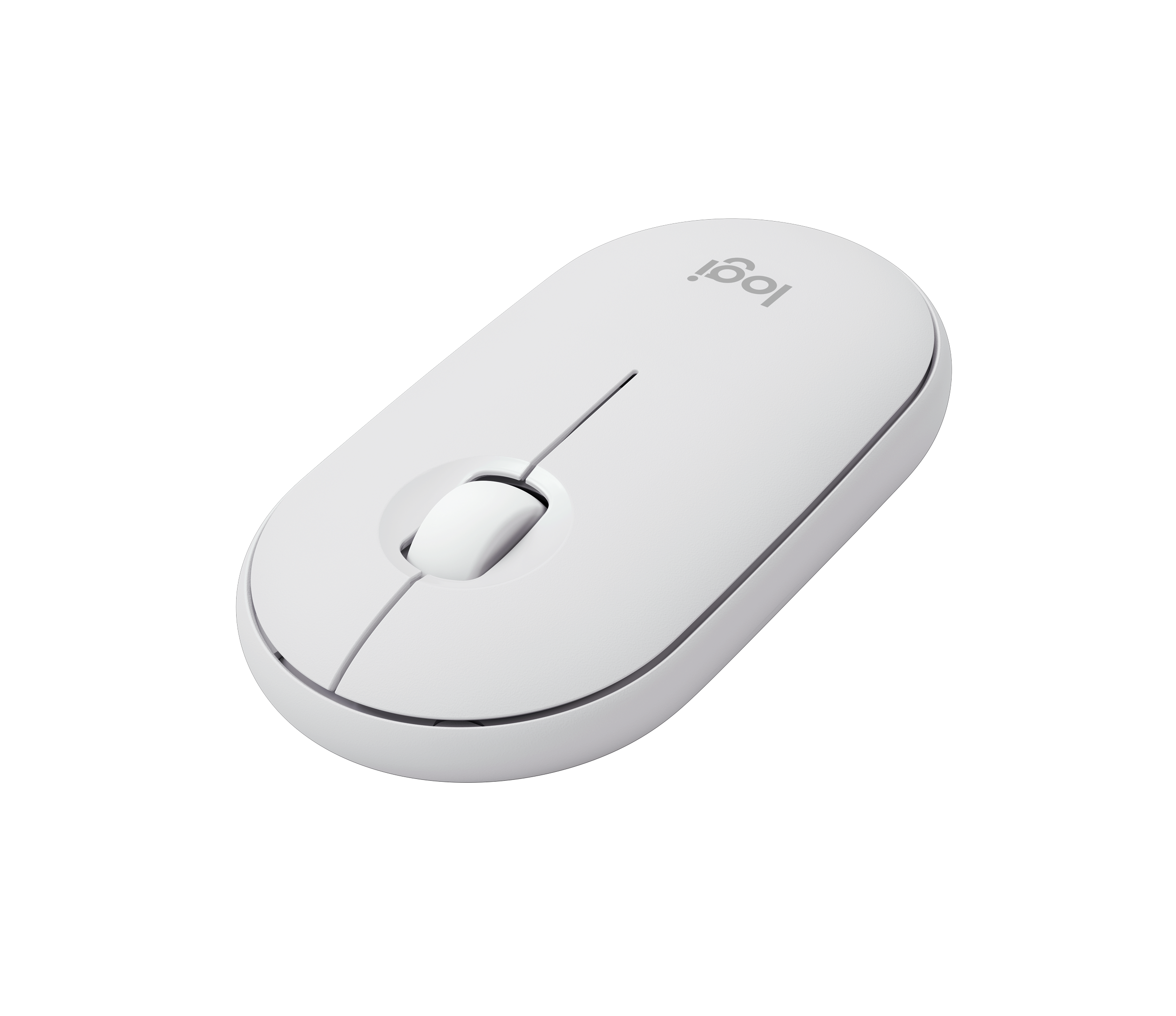 Pebble Mouse 2 M350s - Tonal White - View 2