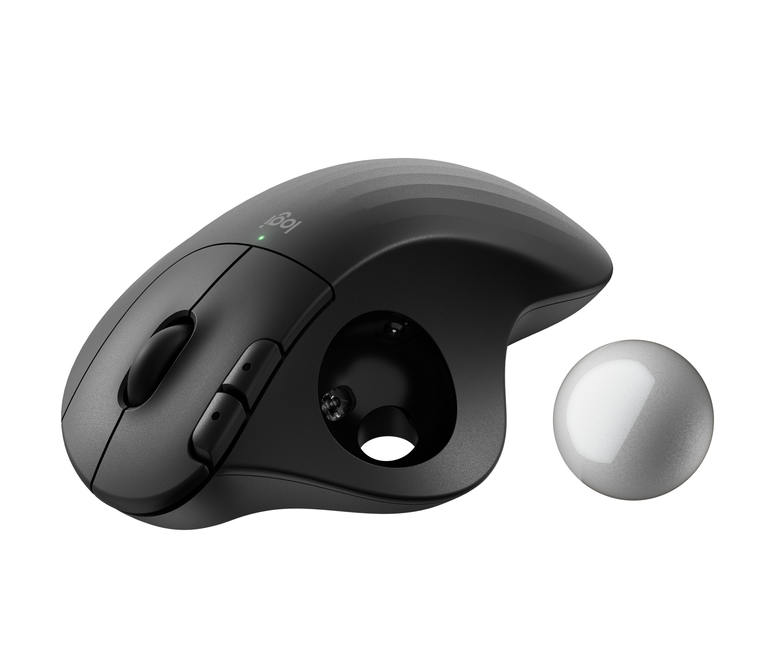 ERGO M575S - Black + Silver Ball - View 5