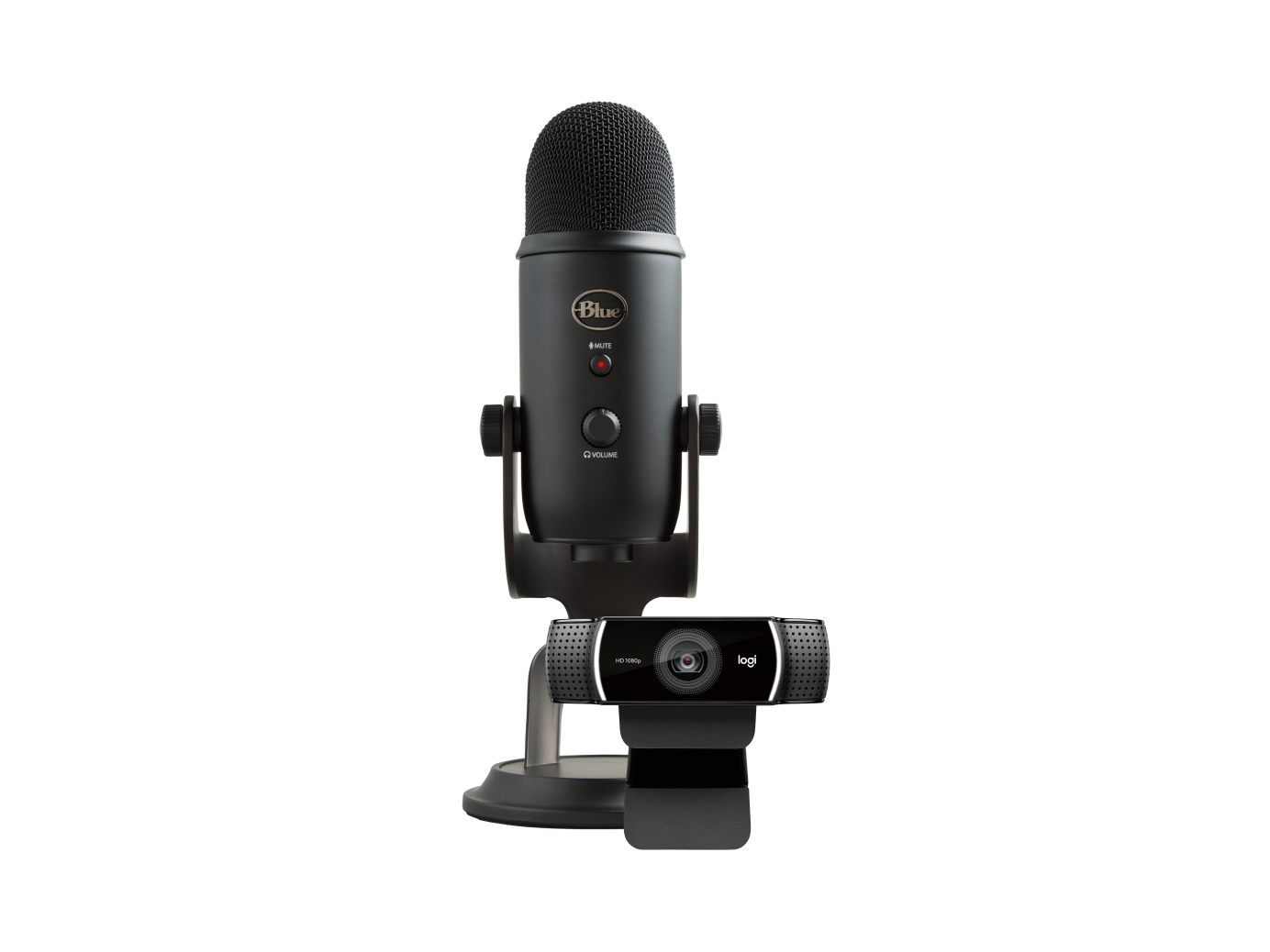 Yeti + C922 Pro Streamer Pack - Black