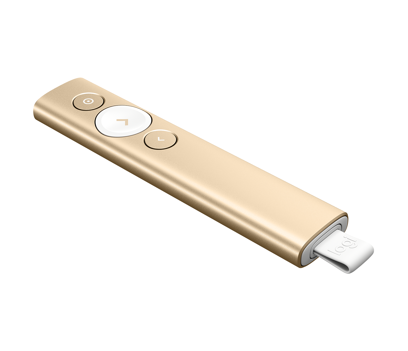 Spotlight Presentation Remote - Gold - View 2