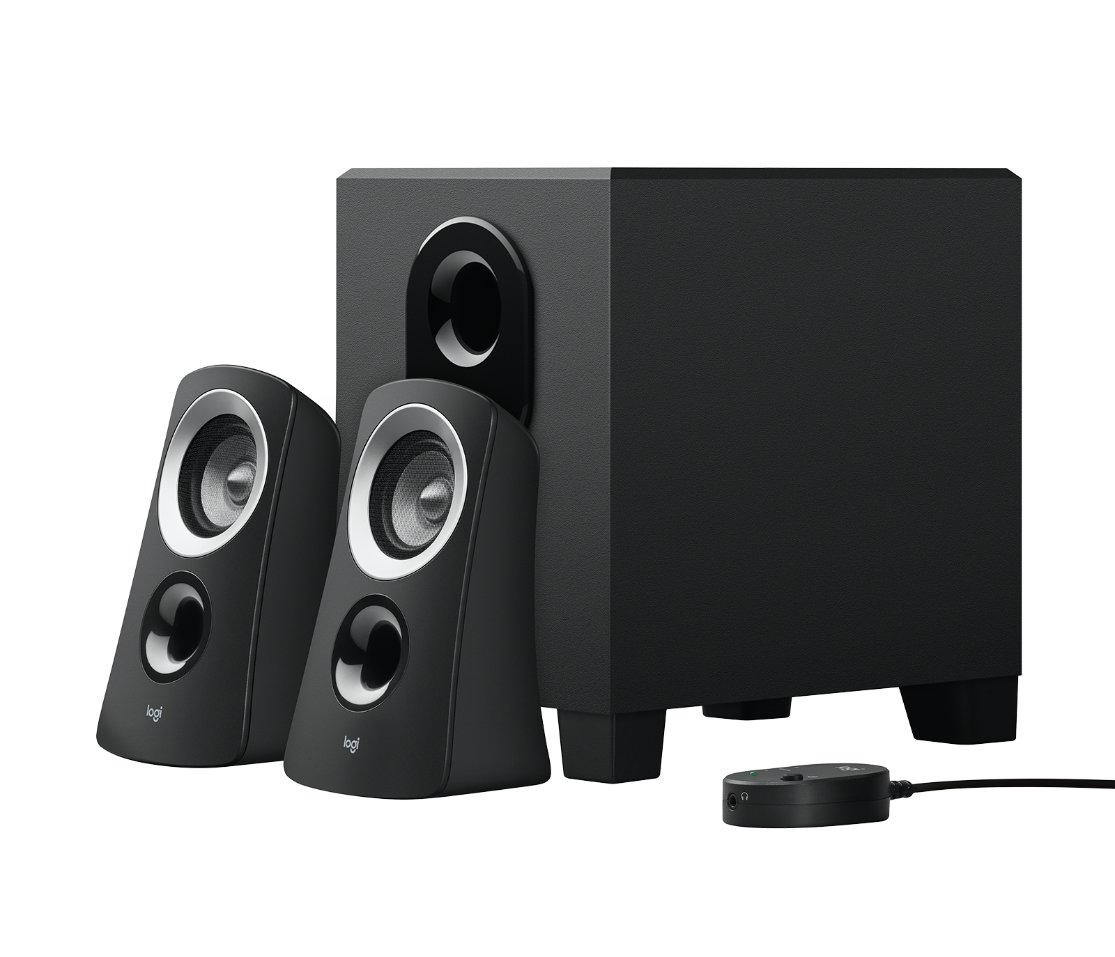 Z313 Speaker System with Subwoofer - Black